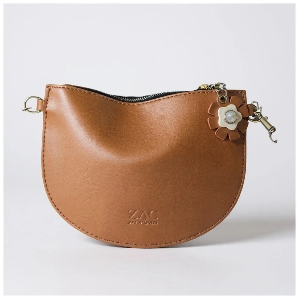 Zac Posen Leather Mini Crossbody Bag - Picture 2 of 10